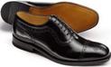 BlackParkerToeCapBrogueOxfordShoes